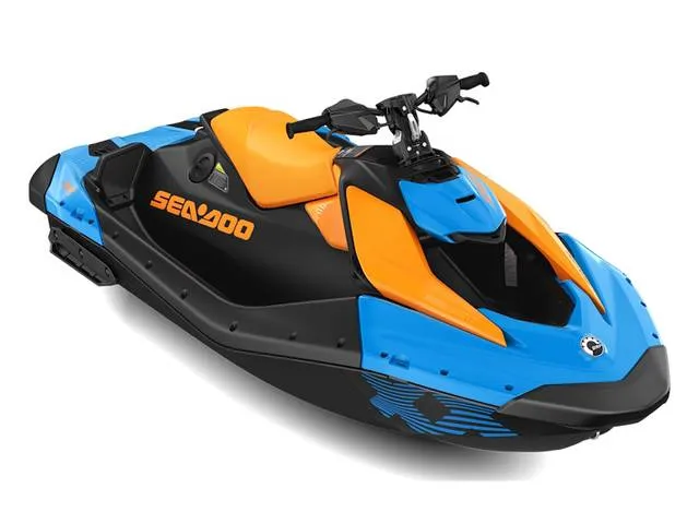 2026 Sea-Doo Spark™ Trixx for 1 Rotax® 900 ACE™ - 90 iBR and Audio — front three-quarter view