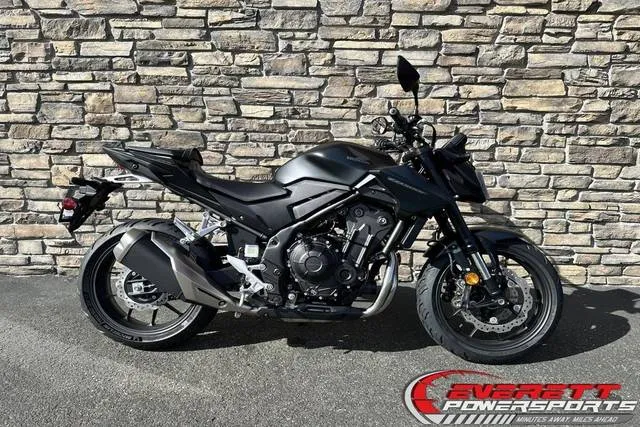 2025 Honda® CB500F — front three-quarter view