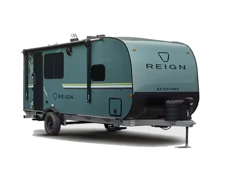 2027 Keystone RV Reign — front three-quarter view