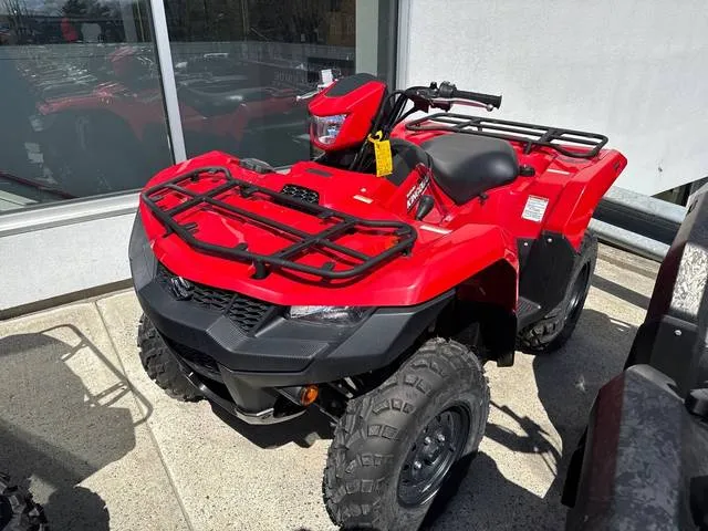 2025 Suzuki KINGQUAD 500 — front three-quarter view