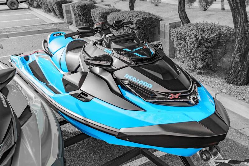 2026 Sea-Doo RXT-X 325 Gulfstream Blue Premium