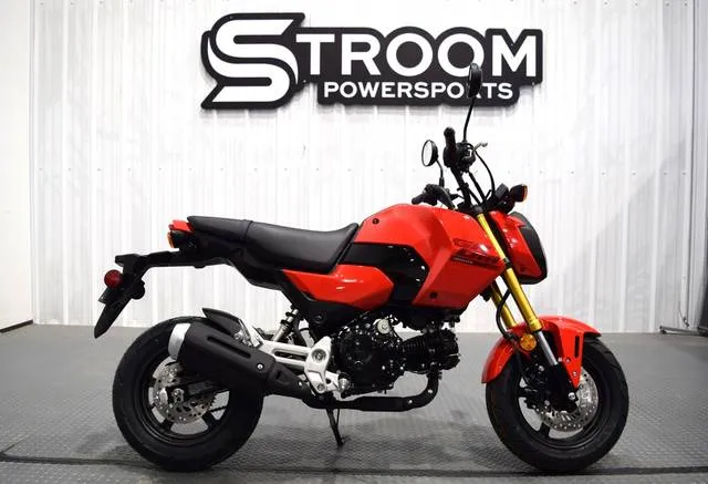 2025 Honda® Grom — front three-quarter view
