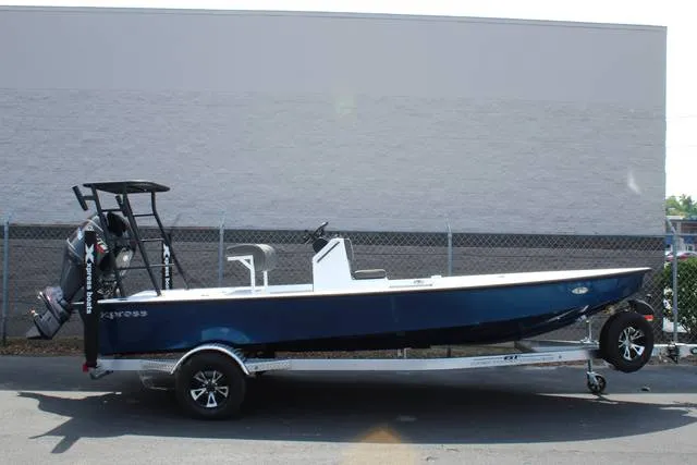 2026 Xpress Skiff 185 — front three-quarter view
