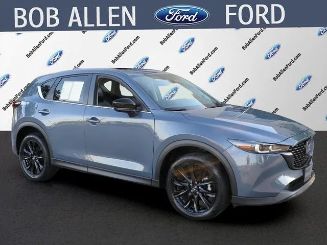 2024 Mazda Mazda CX-5 2.5 S Carbon Edition in Polymetal Gray Metallic — front three-quarter view