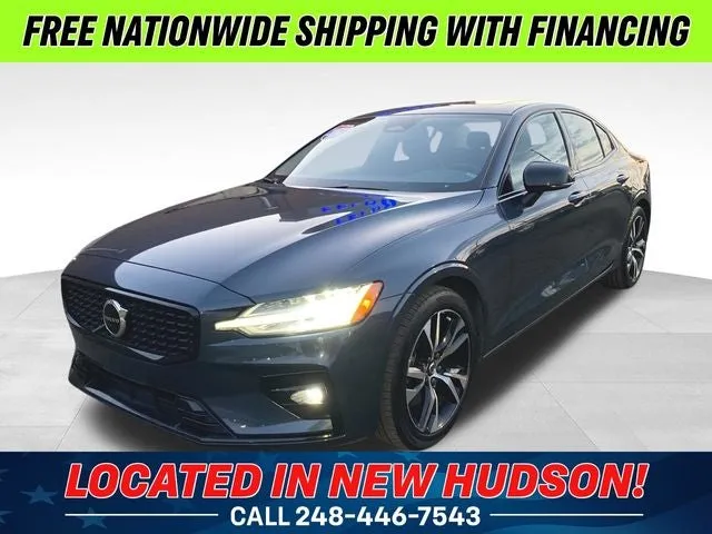 2024 Volvo S60 B5 Core Dark Theme in Blank — front three-quarter view