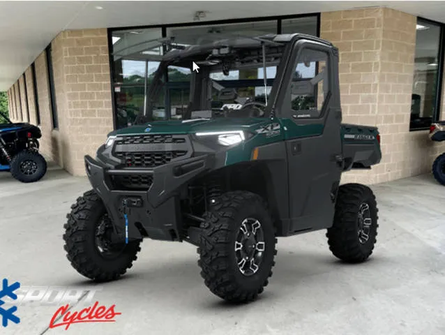 2026 Polaris® Ranger XP 1000 NorthStar Ultimate Blue Labyrinth — front three-quarter view
