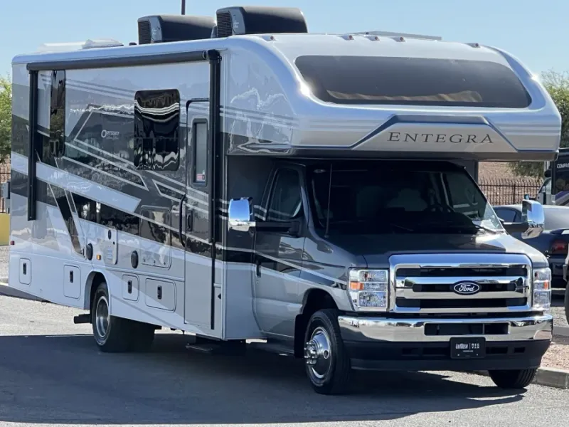 2027 Entegra ODYSSEY — front three-quarter view