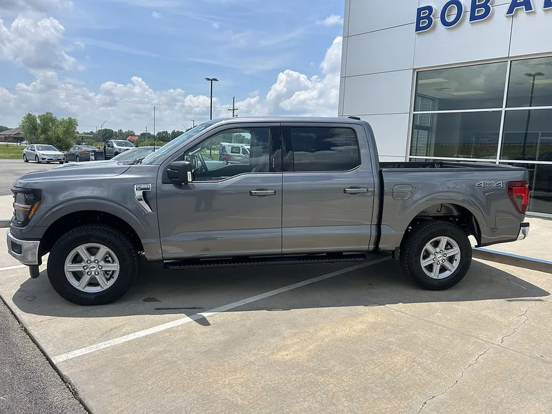 2026 Ford F-150 XLT in Carbonized Gray — front three-quarter view