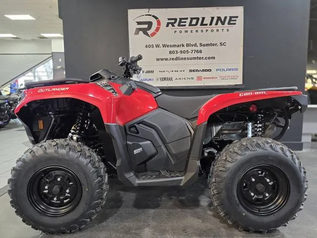 2026 Can-Am® Outlander 500 — front three-quarter view