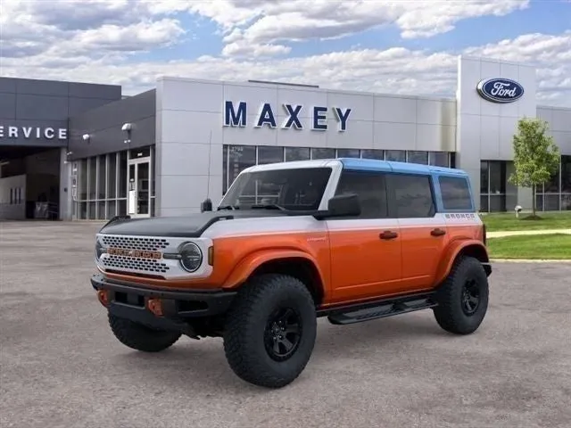 2026 Ford Bronco Stroppe Edition in Oxford White — front three-quarter view