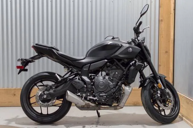 2026 Yamaha MT-07 — front three-quarter view