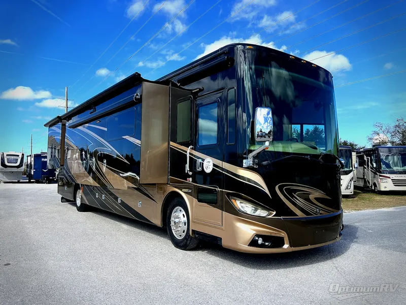 2016 Tiffin Phaeton — front three-quarter view