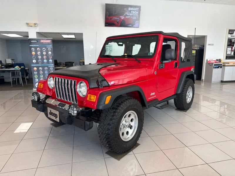 2005 Jeep Wrangler SE in Other — front three-quarter view
