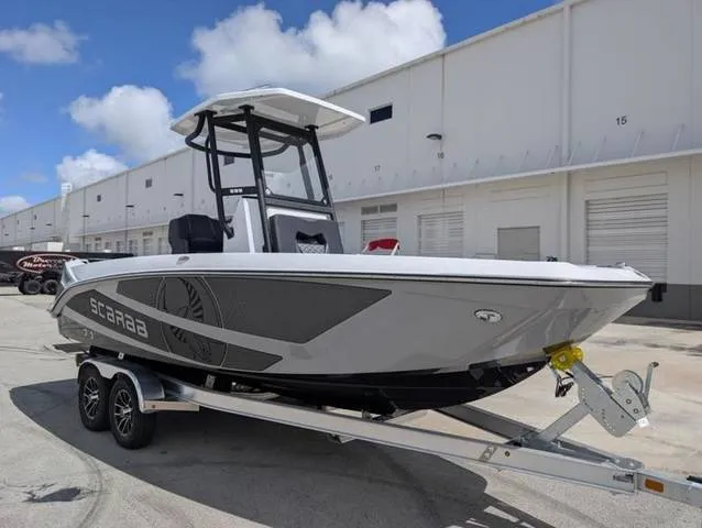 2026 Scarab 235 LX — front three-quarter view