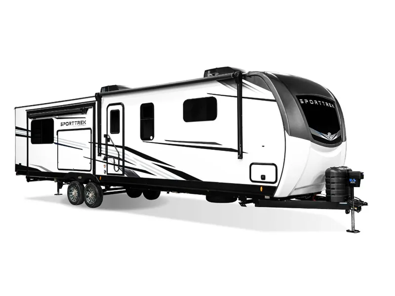 2027 Venture RV SportTrek Touring Edition — front three-quarter view