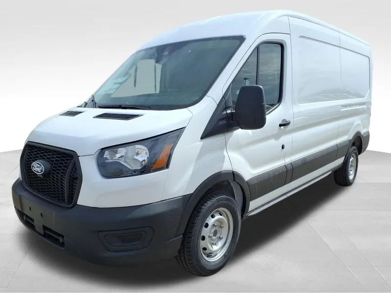 2026 Ford Transit-250 Base in Oxford White — front three-quarter view