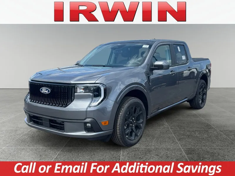2026 Ford Maverick Lobo Standard in Gray — front three-quarter view
