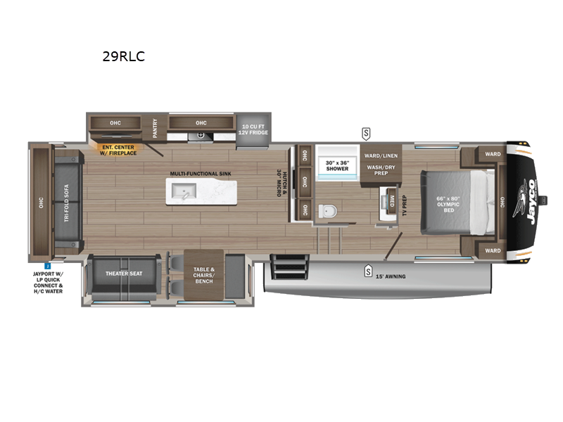 2026 Jayco Eagle HT — front three-quarter view