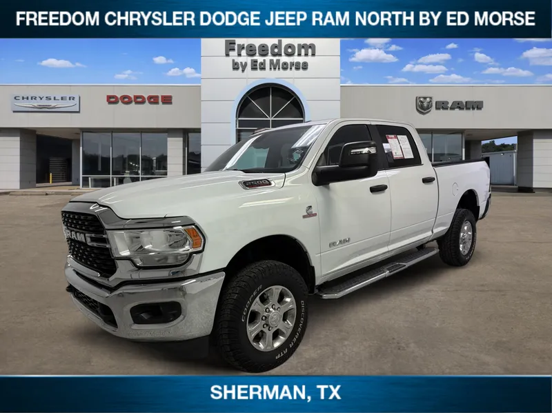 2024 RAM 2500 Big Horn in Bright White Clearcoat — front three-quarter view
