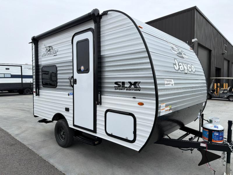 2026 Jayco Jay Flight SLX — front three-quarter view