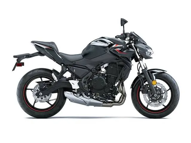 2025 Kawasaki Z650 — front three-quarter view