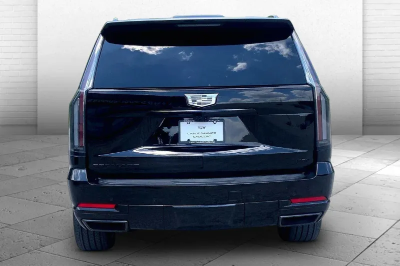 2026 Cadillac Escalade — rear three-quarter view