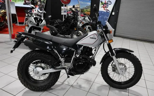 2026 Yamaha TW200 — front three-quarter view