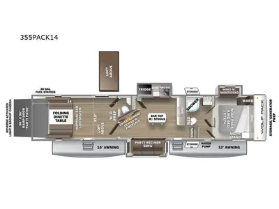 2021 Cherokee Wolf Pack 355PACK14
