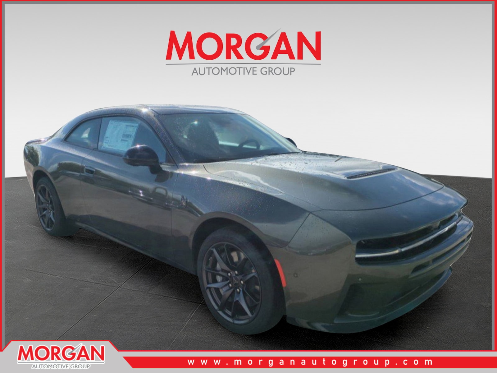 2026 Dodge Charger R/T Scat Pack in Green — front three-quarter view