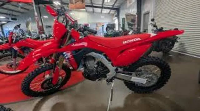 2026 Honda® CRF450X — front three-quarter view