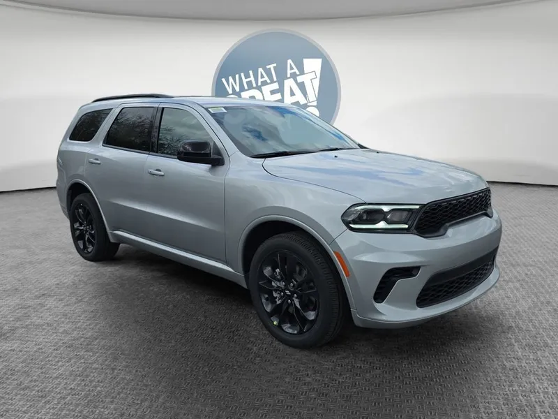 2026 Dodge Durango GT in Triple Nickel — front three-quarter view
