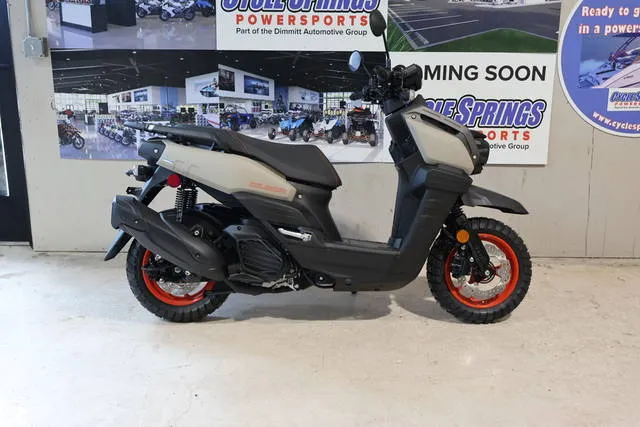 2026 Yamaha Zuma 125 — front three-quarter view
