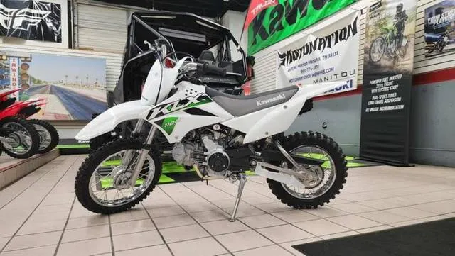 2026 Kawasaki KLX®110R — front three-quarter view