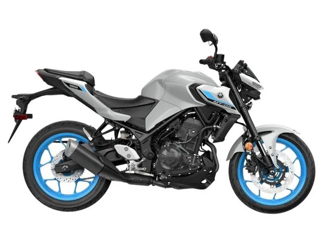 2026 Yamaha MT-03 — front three-quarter view