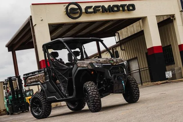 2026 CFMOTO UFORCE U10 Pro Camo — front three-quarter view