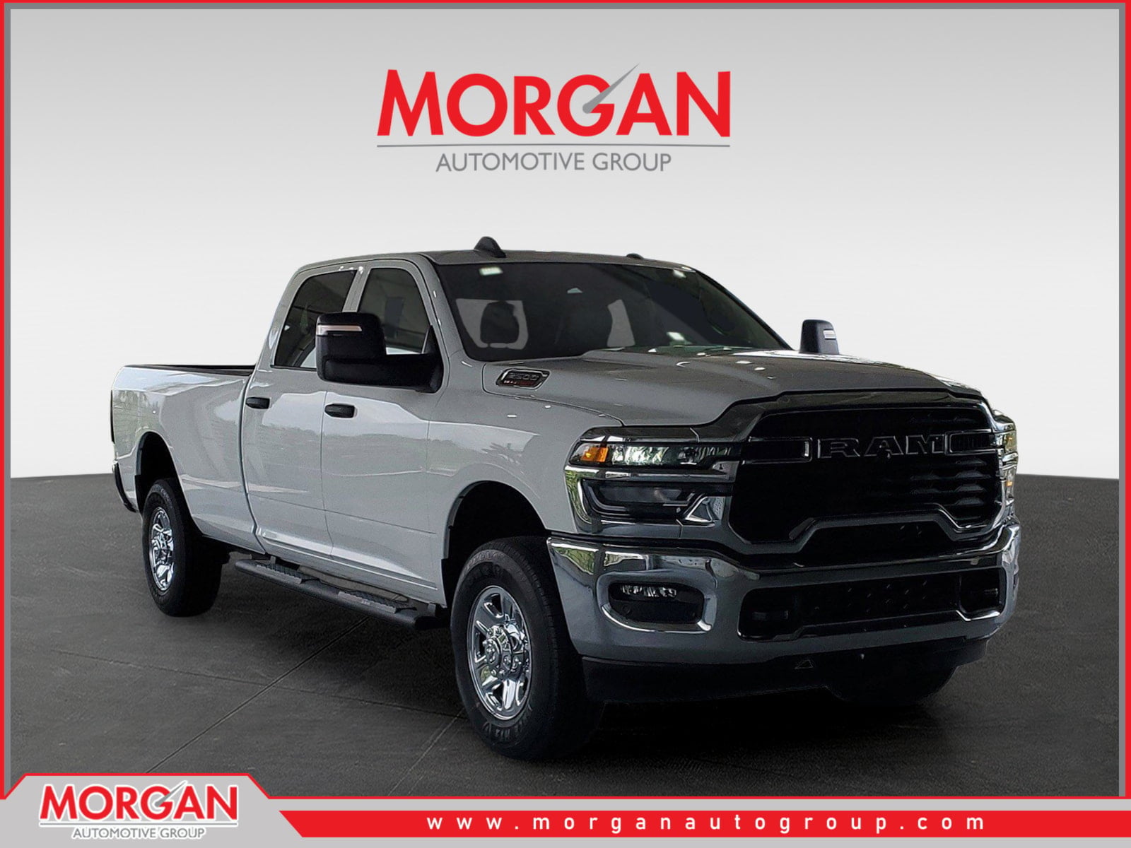 2026 Ram 2500 Tradesman in Bright White Clearcoat — front three-quarter view