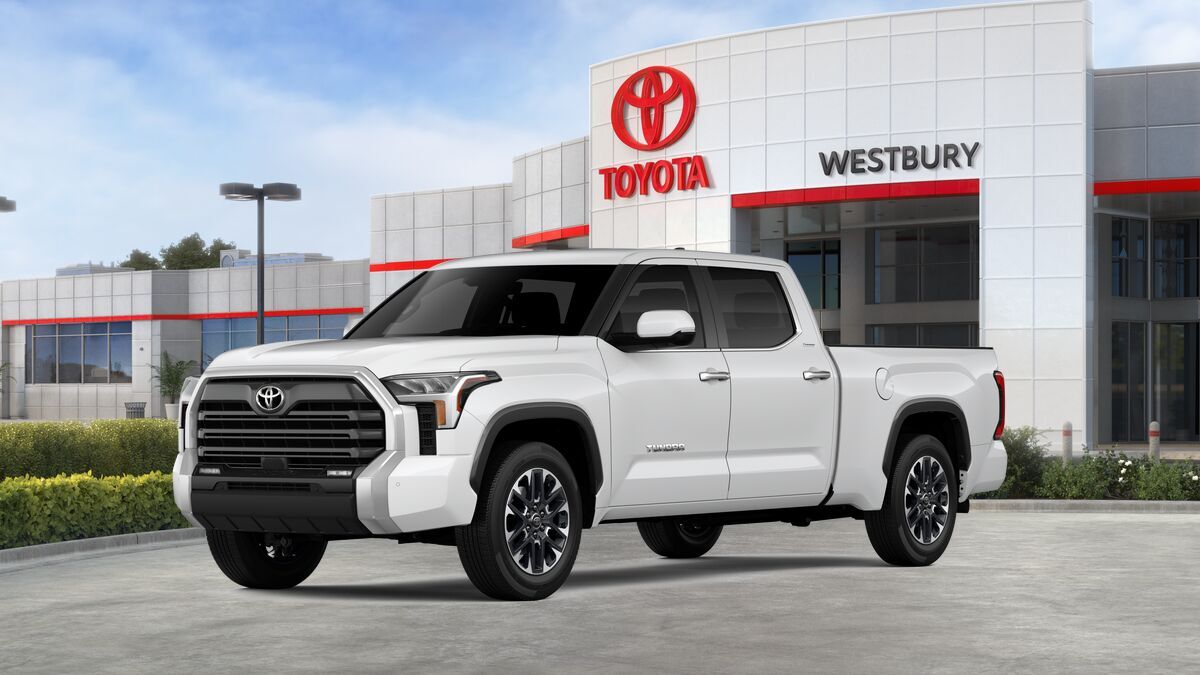 2026 Toyota Tundra Limited in Ice Cap — front three-quarter view