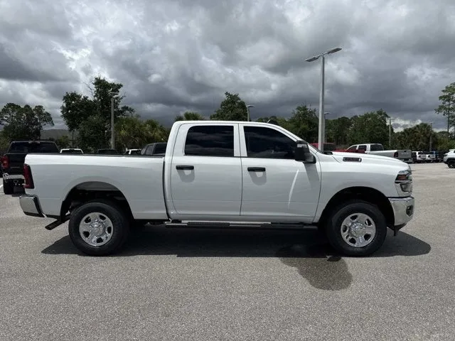 2026 RAM 2500 Tradesman in Bright White Clearcoat — front three-quarter view