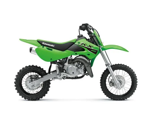 2023 Kawasaki KX™65 — front three-quarter view
