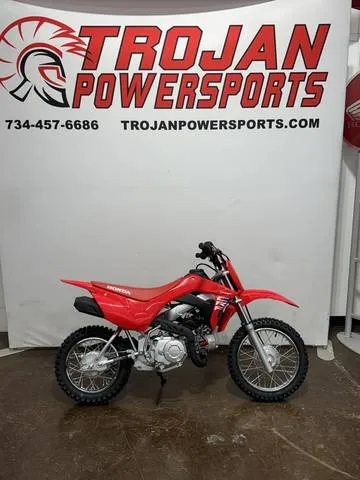 2026 Honda® CRF110F — front three-quarter view