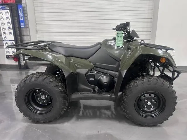 2025 Suzuki KingQuad 400FSi — front three-quarter view