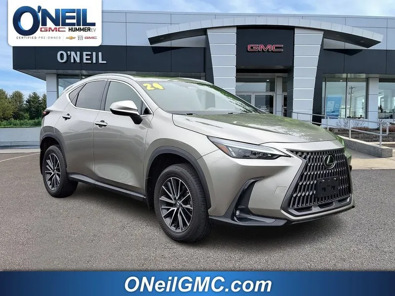 2024 Lexus NX 350 NX 350 in Silver — front three-quarter view