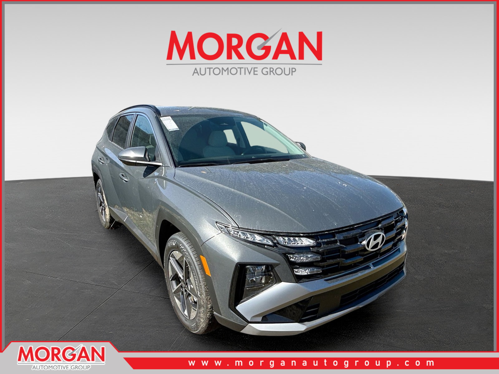 2026 Hyundai TUCSON SEL in Ecotronic Gray — front three-quarter view