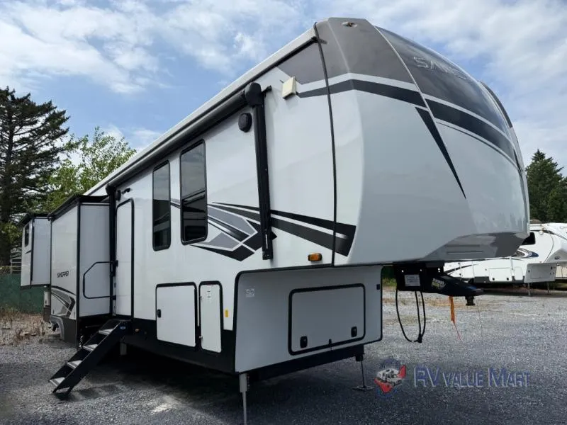 2024 Forest River RV Sandpiper Luxury — front three-quarter view