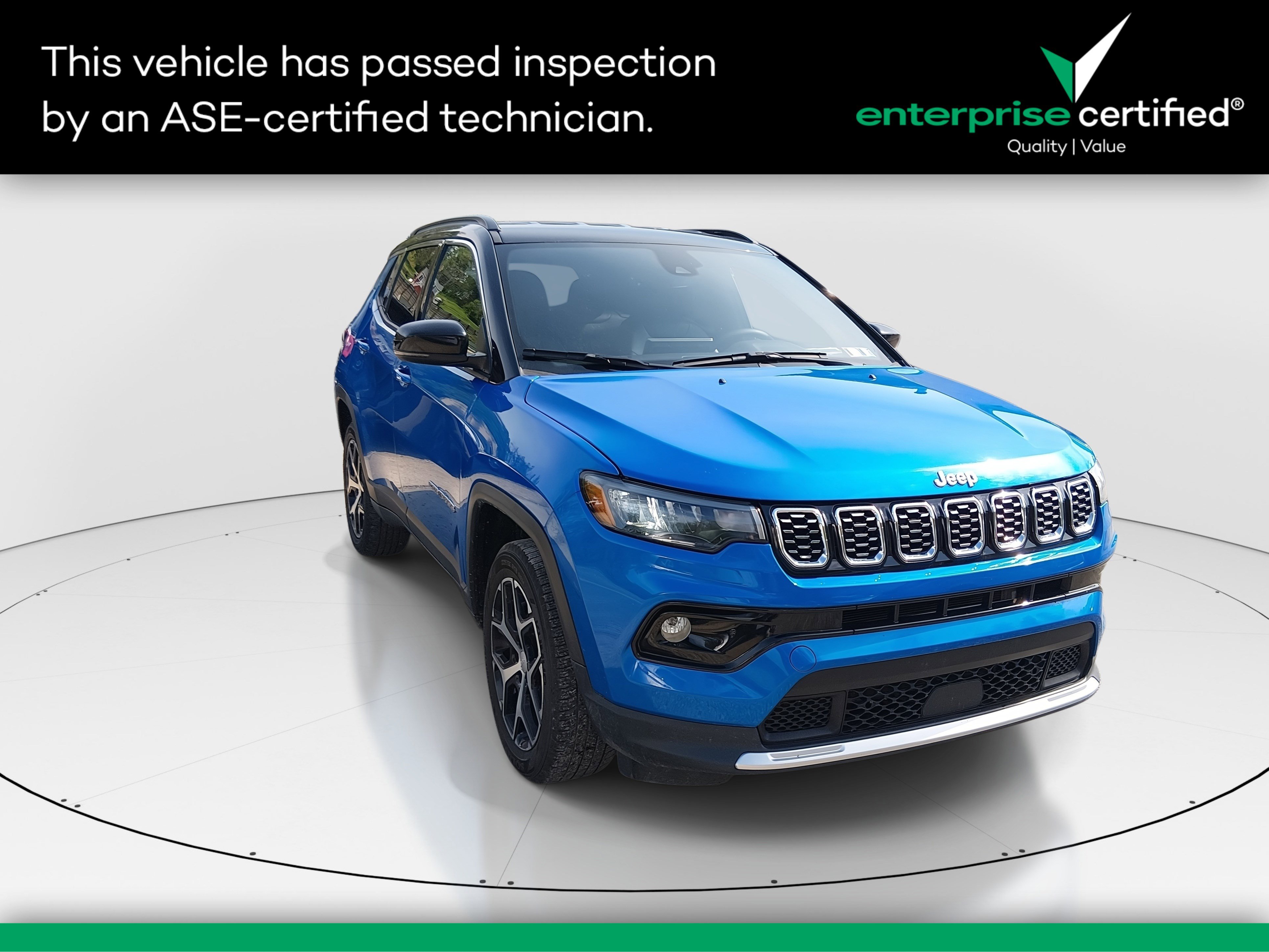 2024 Jeep Compass Limited 4x4 — front three-quarter view