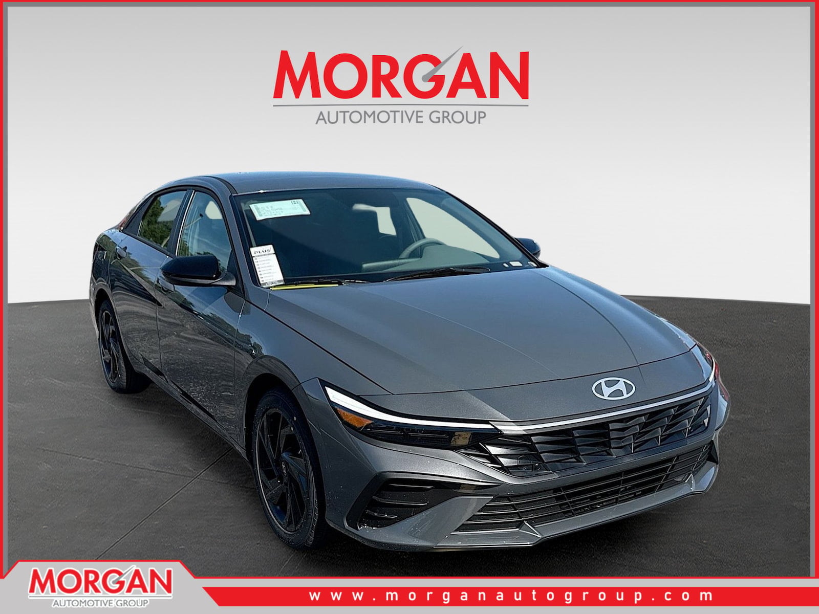 2026 Hyundai ELANTRA SEL Sport in Ecotronic Gray — front three-quarter view