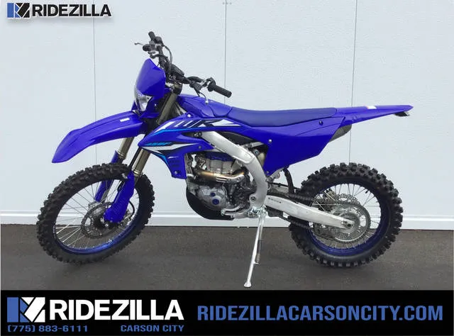 2026 Yamaha WR450F — front three-quarter view