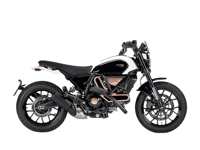 2025 Ducati Scrambler Rizoma — front three-quarter view