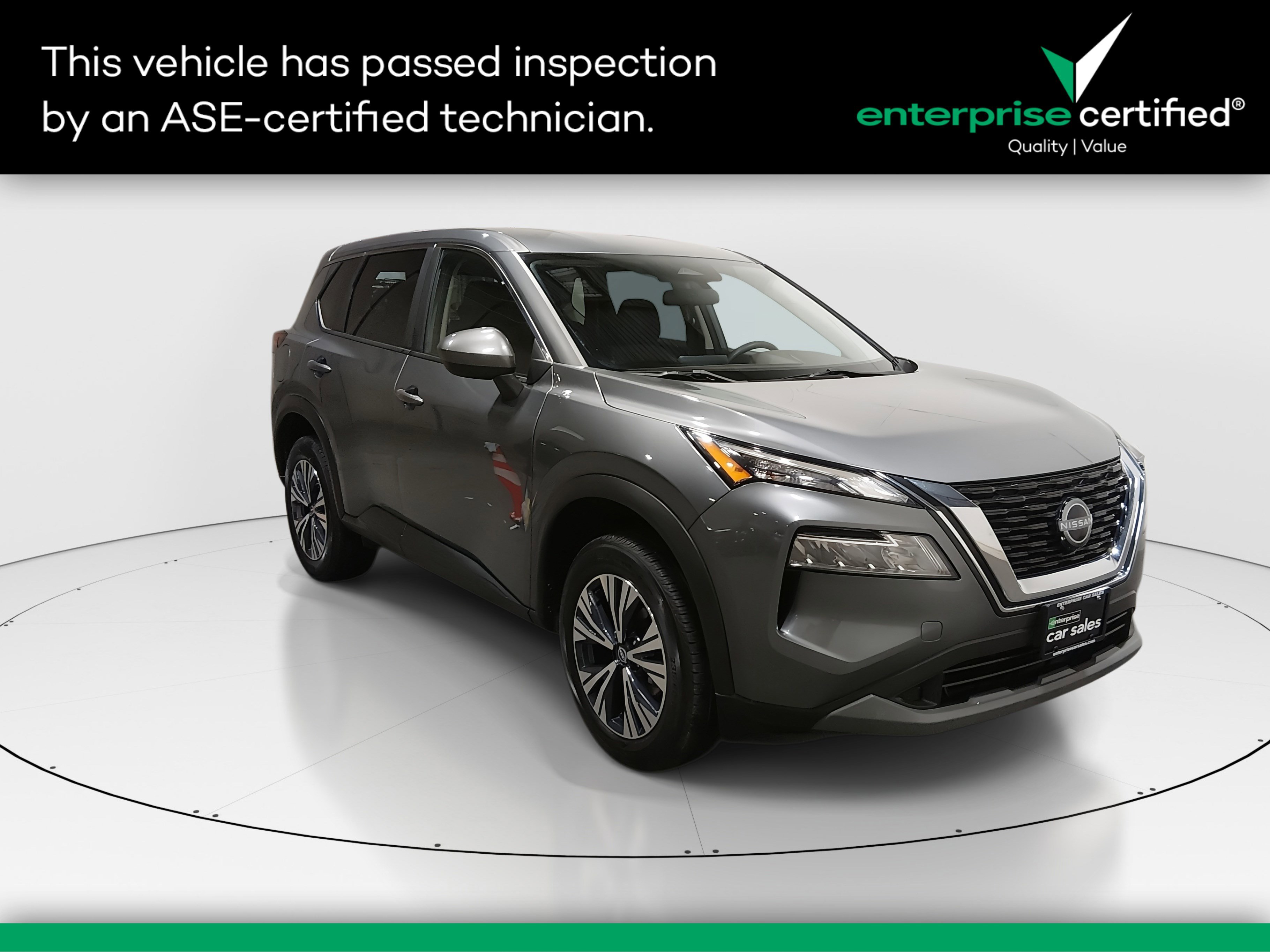 2023 Nissan Rogue FWD SV — front three-quarter view