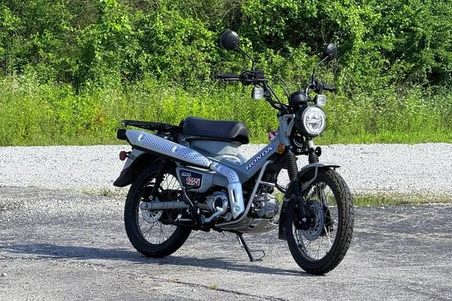 2025 Honda® Trail125 — front three-quarter view